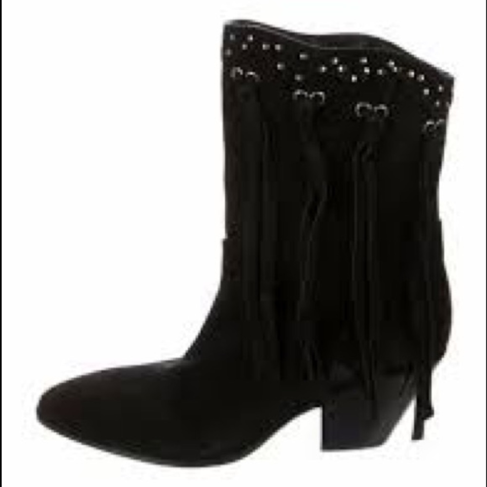 Giuseppe Zanotti Western Fringe Boots